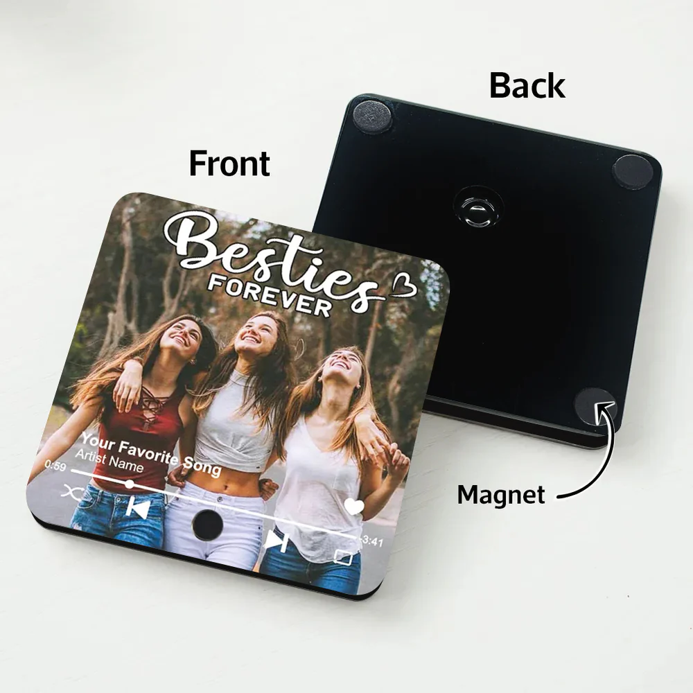 Personalized Fridge Magnet – My Best Friend Is Like A Sister – Creative Friendship Gift - Image 6