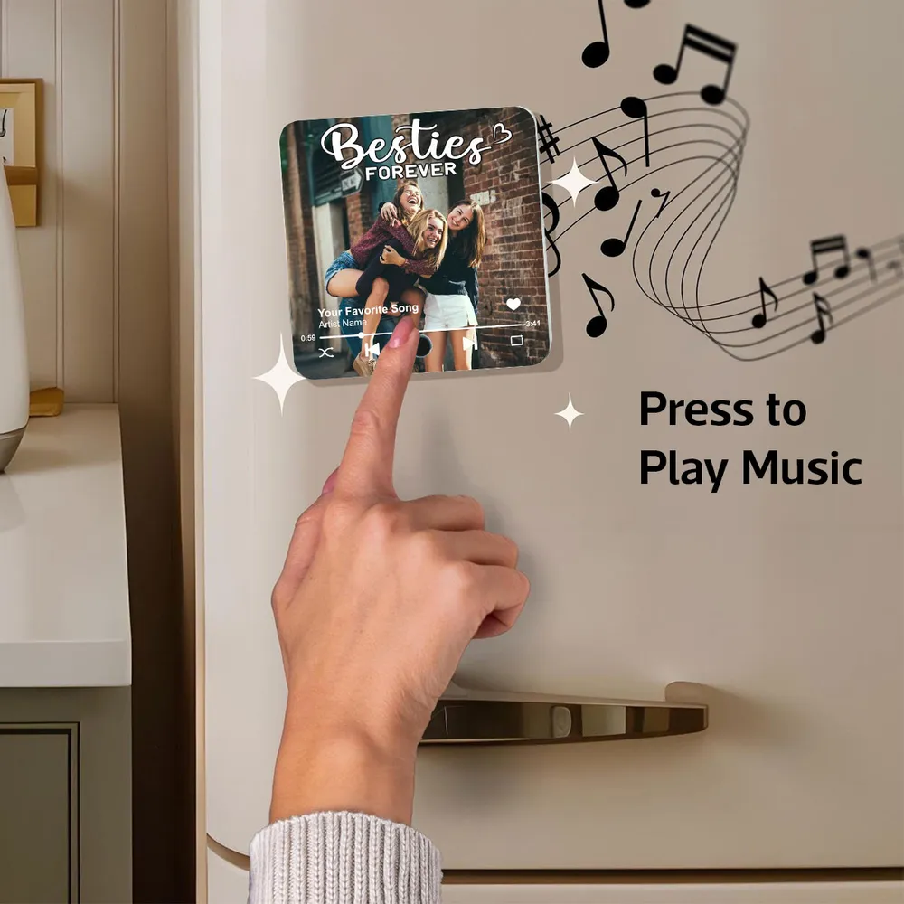 Personalized Fridge Magnet – My Best Friend Is Like A Sister – Creative Friendship Gift - Image 9