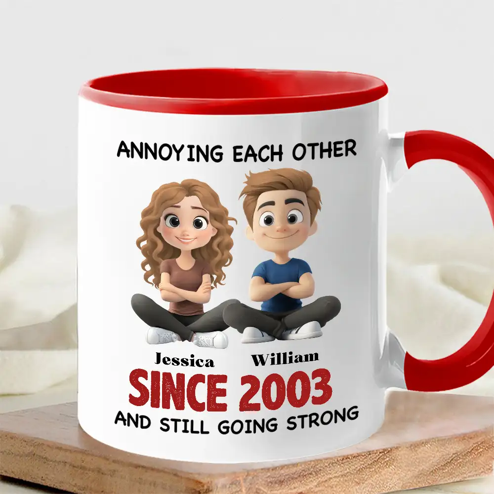 Together Forever - Personalized Custom Coffee Mug - Image 2