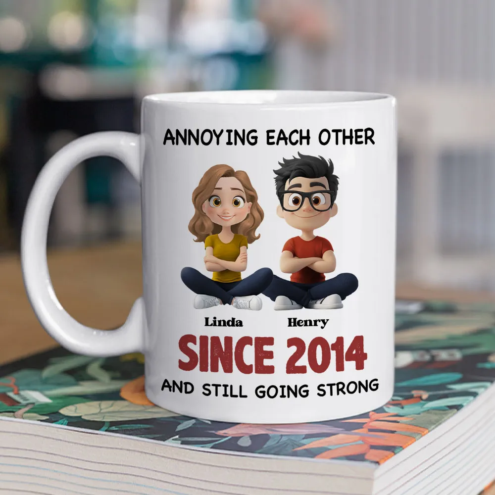 Together Forever - Personalized Custom Coffee Mug - Image 5