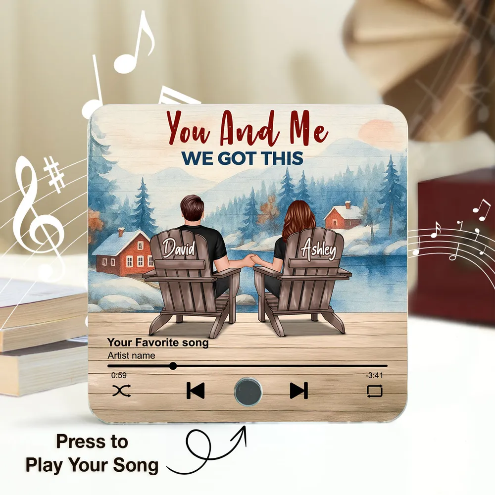 You And Me We Got This – Custom Lake-View Acrylic Music Magnet - Image 7