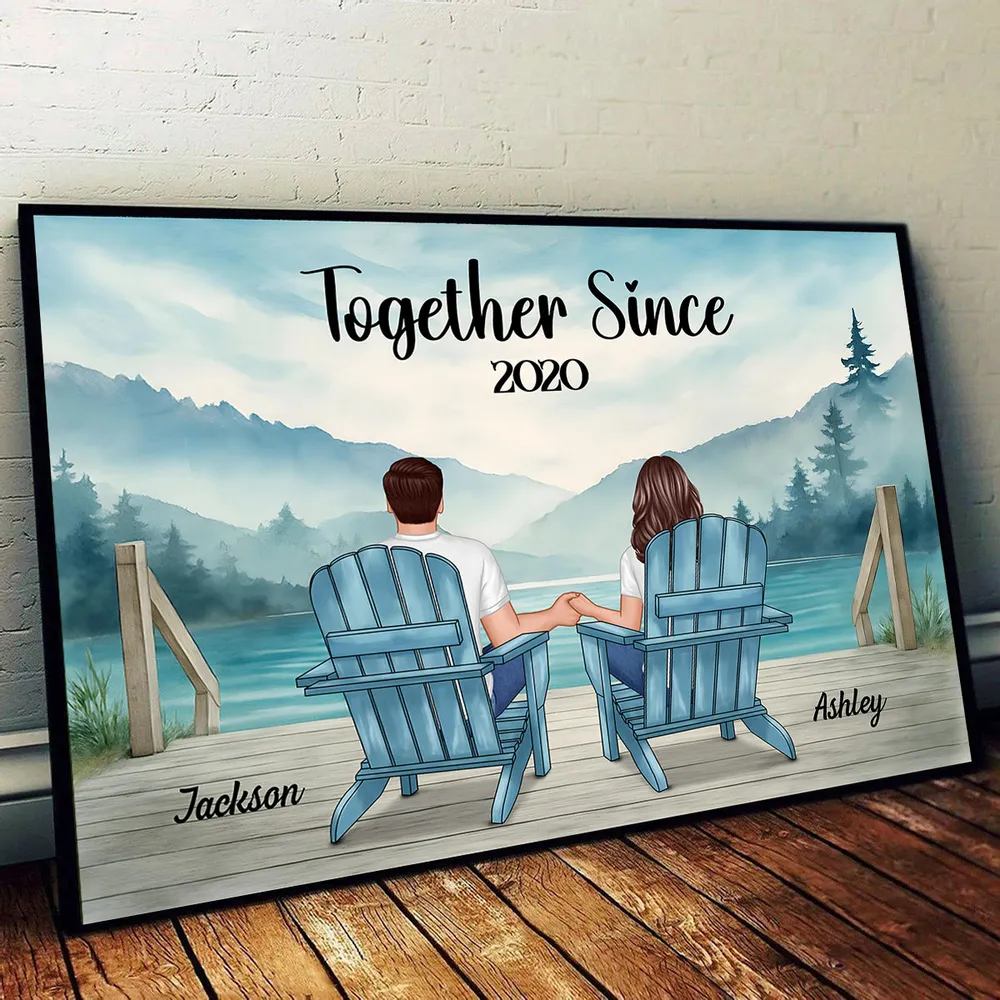 You & Me We Got This Poster – Scenic Couple Wall Art, Personalized Gift Without Frame - Image 3