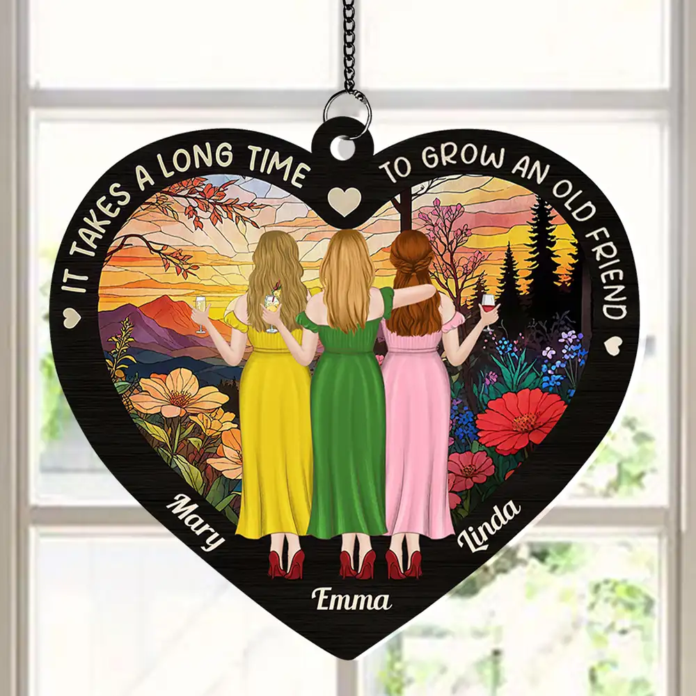 Custom Car Visor Clip for Friendship – Thoughtful Gift for Lifelong Friends - Image 3
