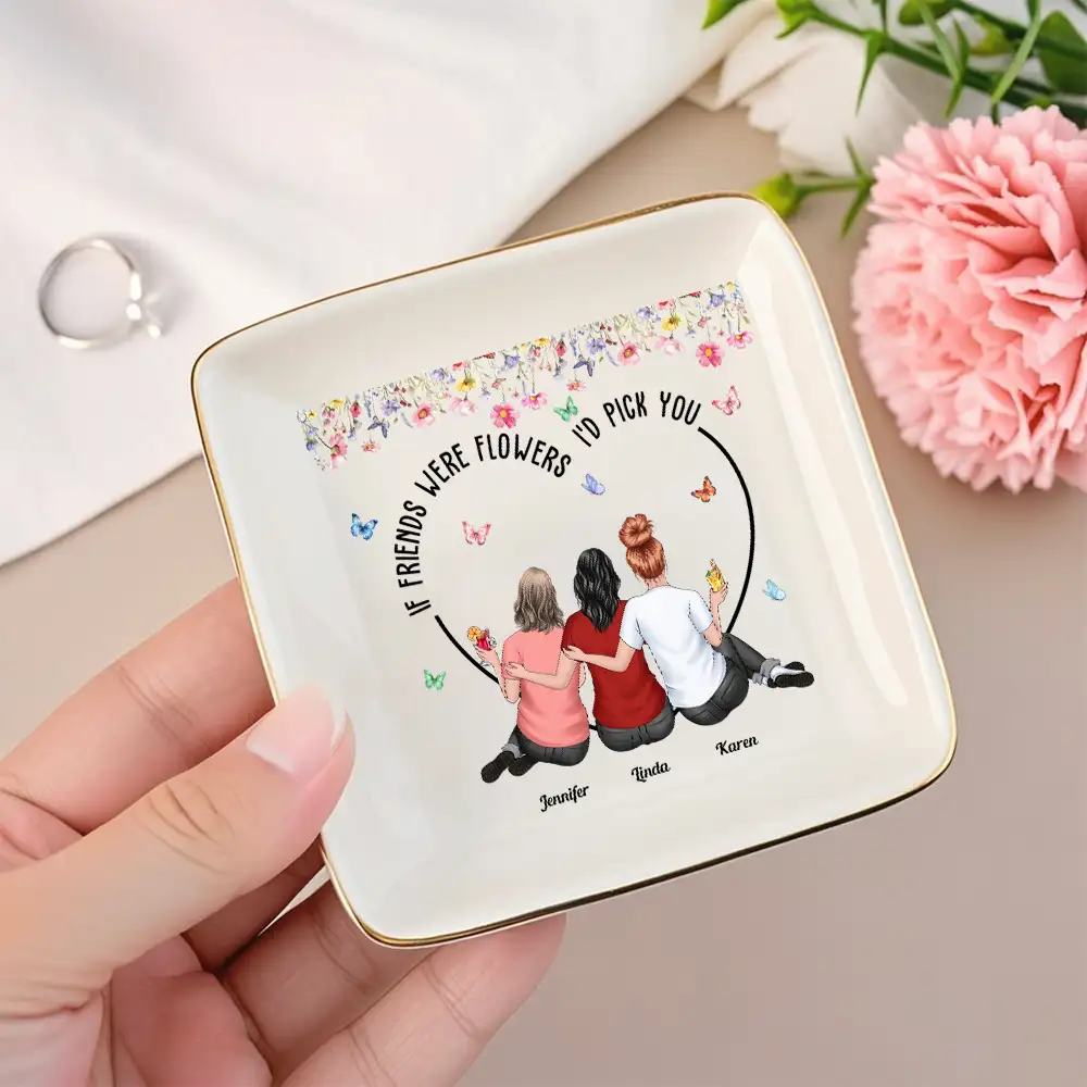 Personalized Jewelry Dish Gift for Sister or Best Friend - Image 2