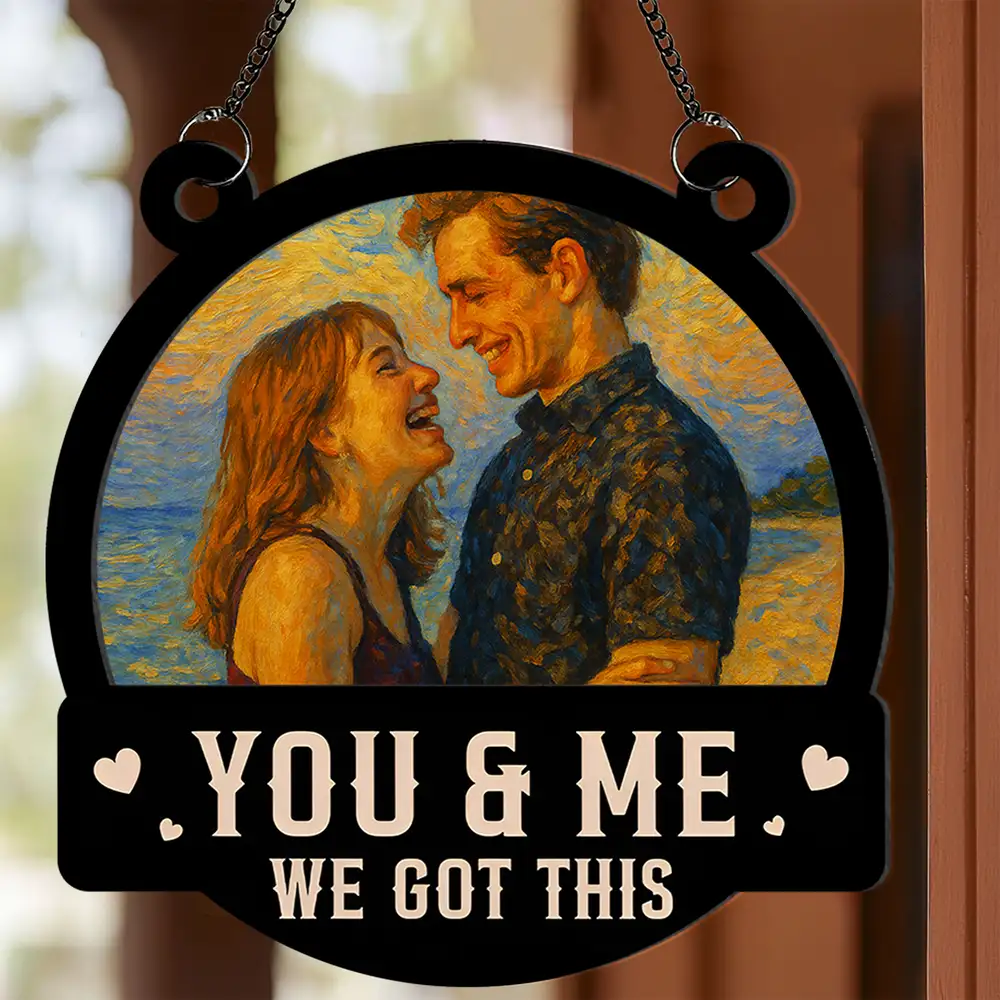 Personalized Romantic Ornament – Custom Oil Painting Gift - Image 2