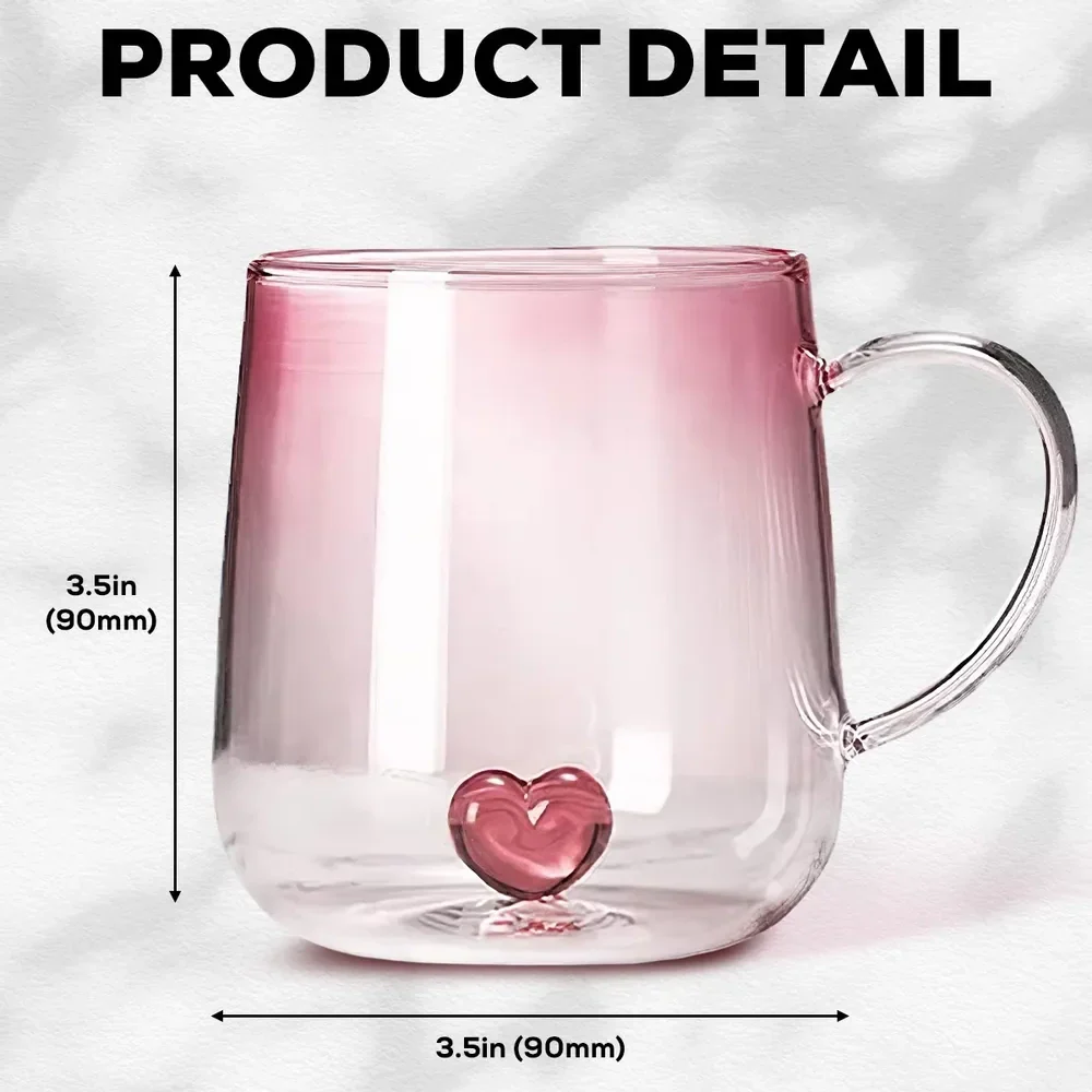 Blooming Gradient Glass Mug – Gift for Sisters, Wife, or Grandma - Image 8