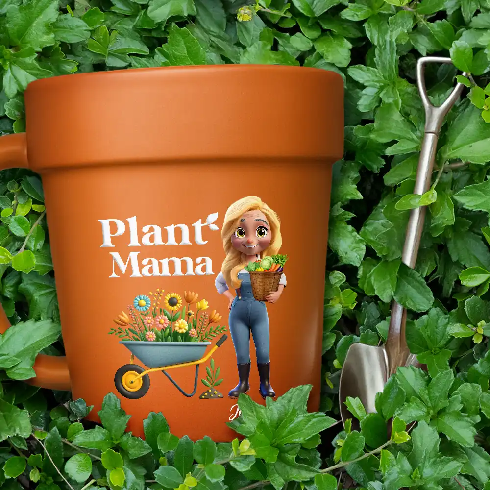 Plant Lady Personalized Plant Pot Mug – Funny Gift for Gardening Lovers, Plant Enthusiasts, and Her - Image 7