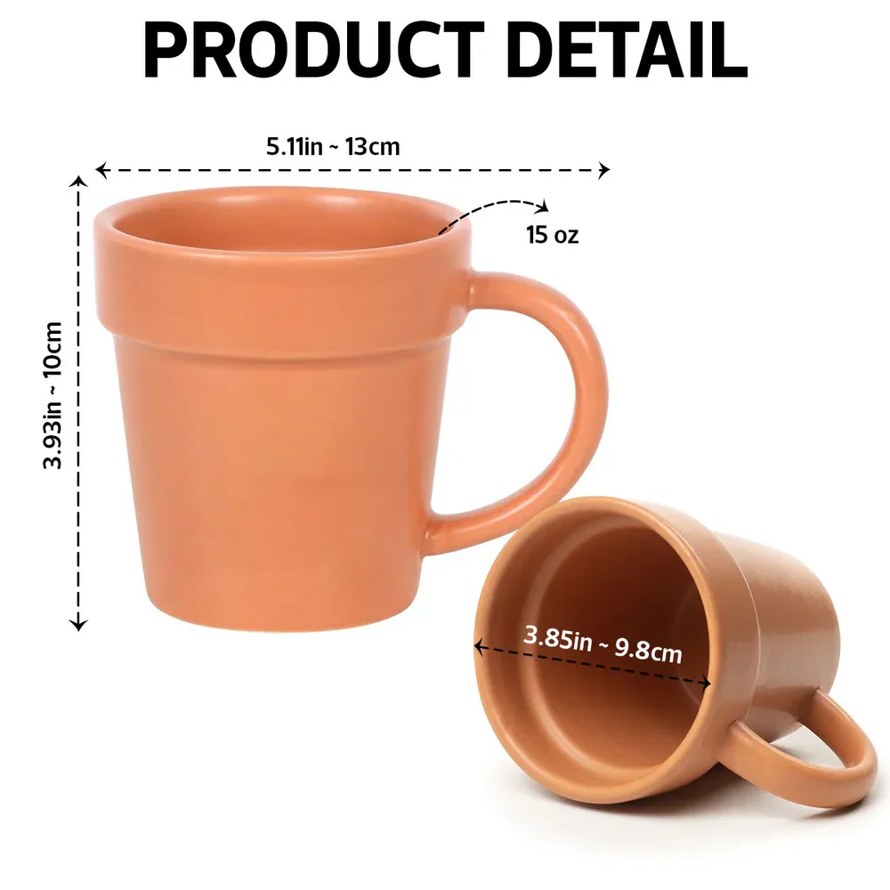 Crazy Plant Lady Personalized Plant Pot Mug – Cute Custom Gift for Gardeners - Image 5