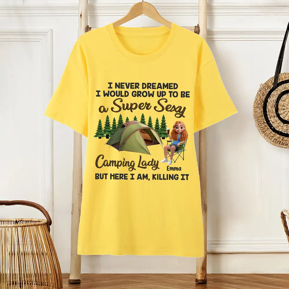 Women's Personalized Classic Tee for RV Camping Life - Image 3