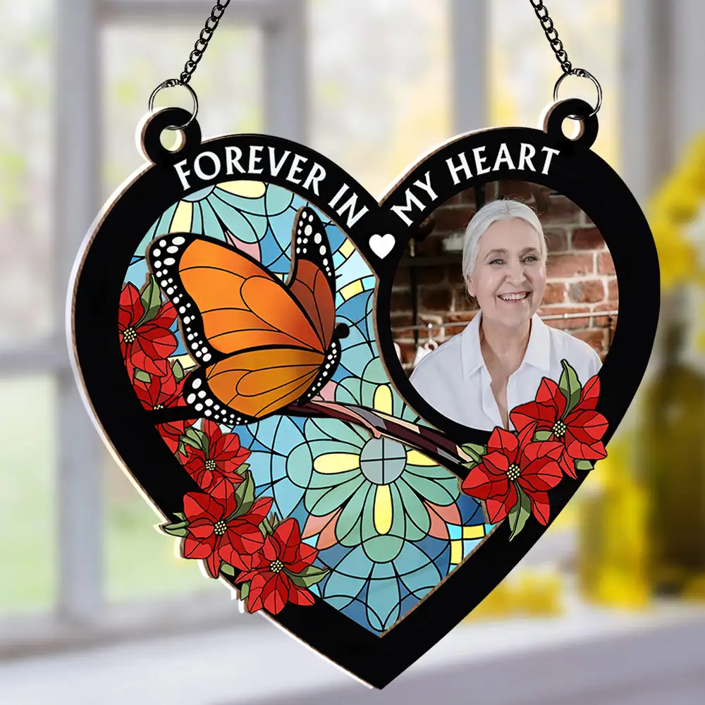 Always with You - Personalized Wood and Acrylic Layered Ornament, Heartfelt "I'm Always with You" Design to Memorialize Loved Ones - Image 2