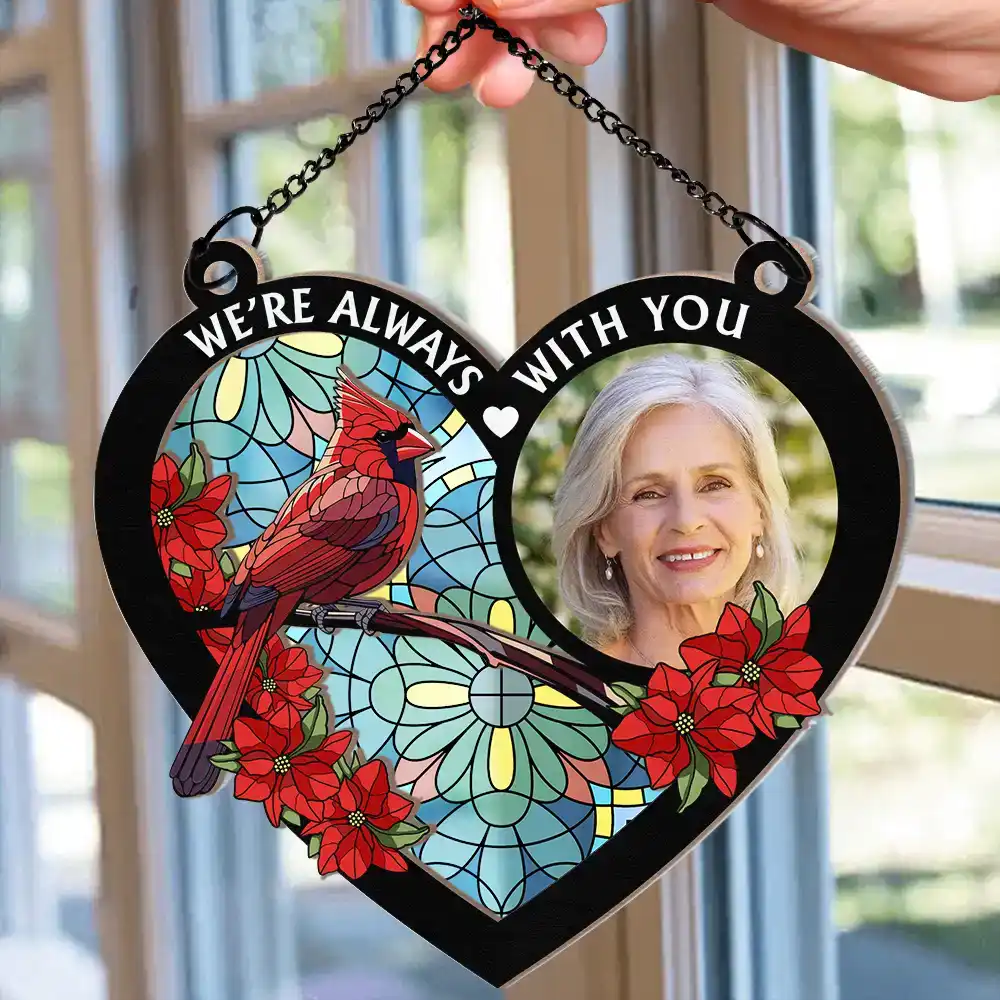 Always with You - Personalized Wood and Acrylic Layered Ornament, Heartfelt "I'm Always with You" Design to Memorialize Loved Ones - Image 5