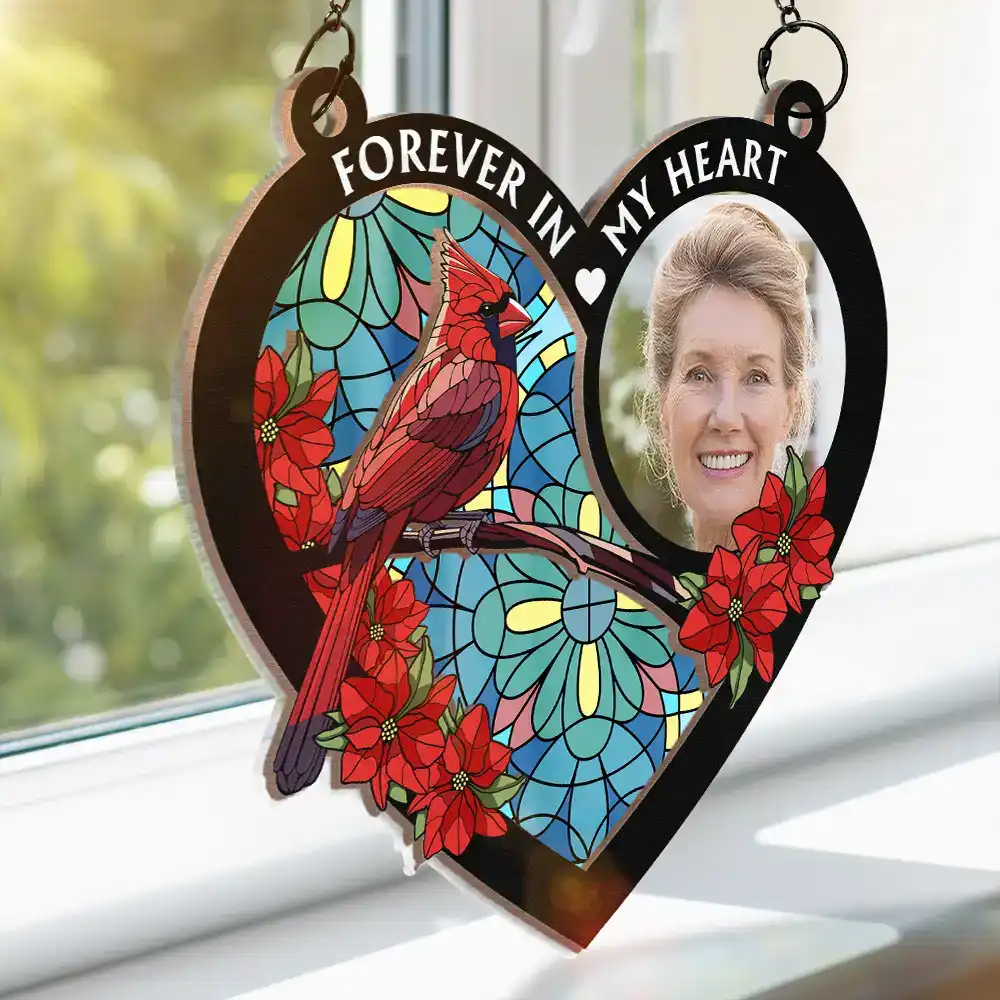 Always with You - Personalized Wood and Acrylic Layered Ornament, Heartfelt "I'm Always with You" Design to Memorialize Loved Ones - Image 6
