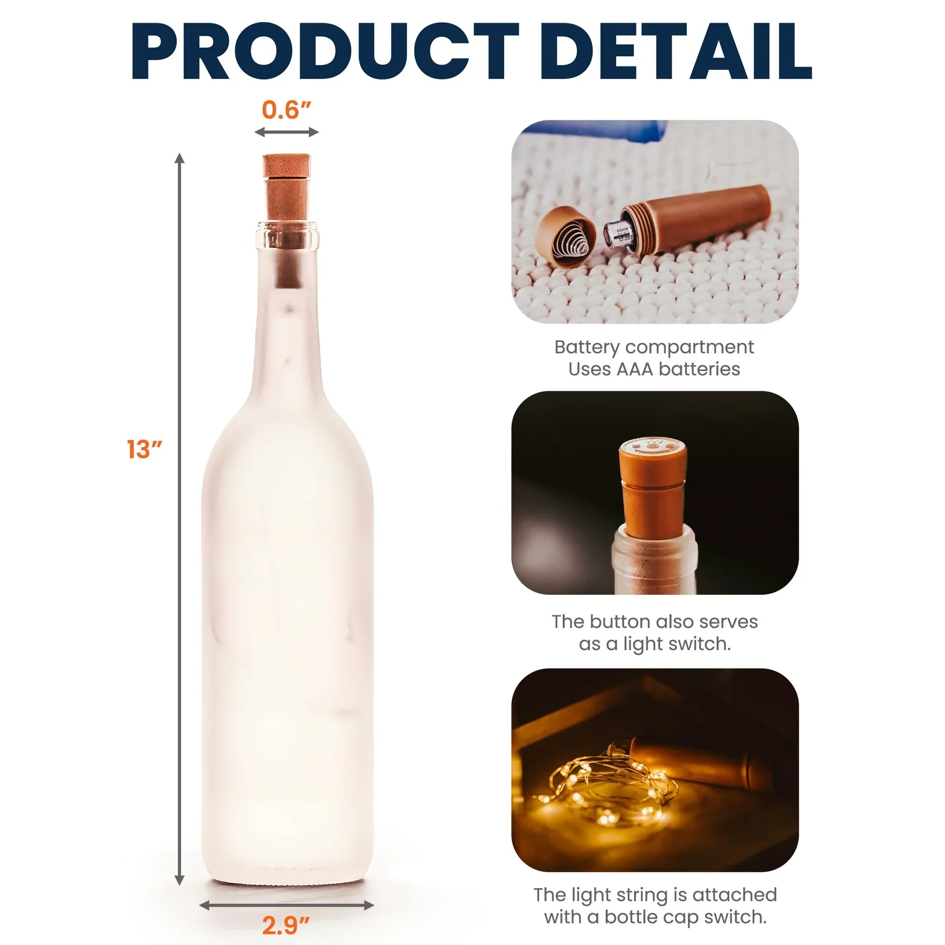 “You & Me, We Got This” Bottle Lamp – Custom Gift for Lovers, Personalized Home Décor - Image 7