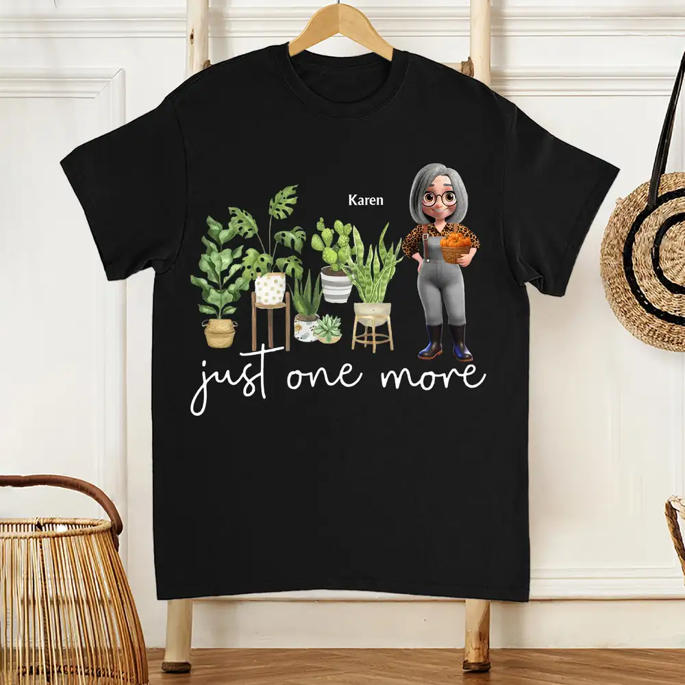 Custom Plant Pattern Tee for Plant Lovers & Gift Options - Image 2