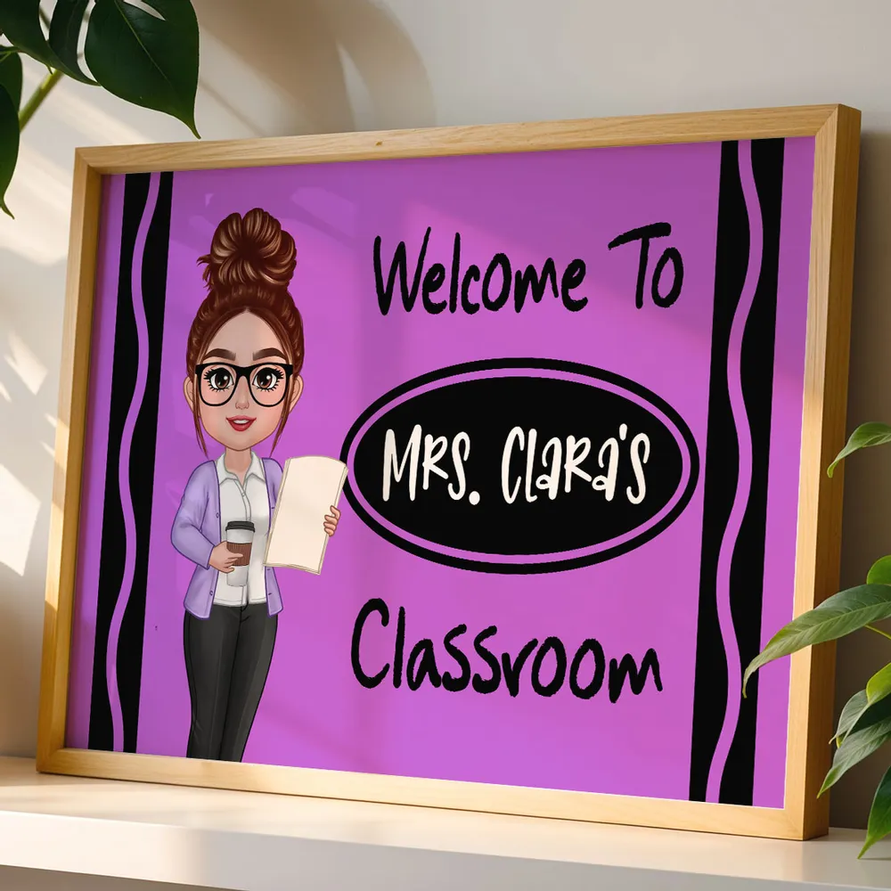 Personalized Teacher Poster – “Teachers Inspire the Future” Custom Gift - Image 5
