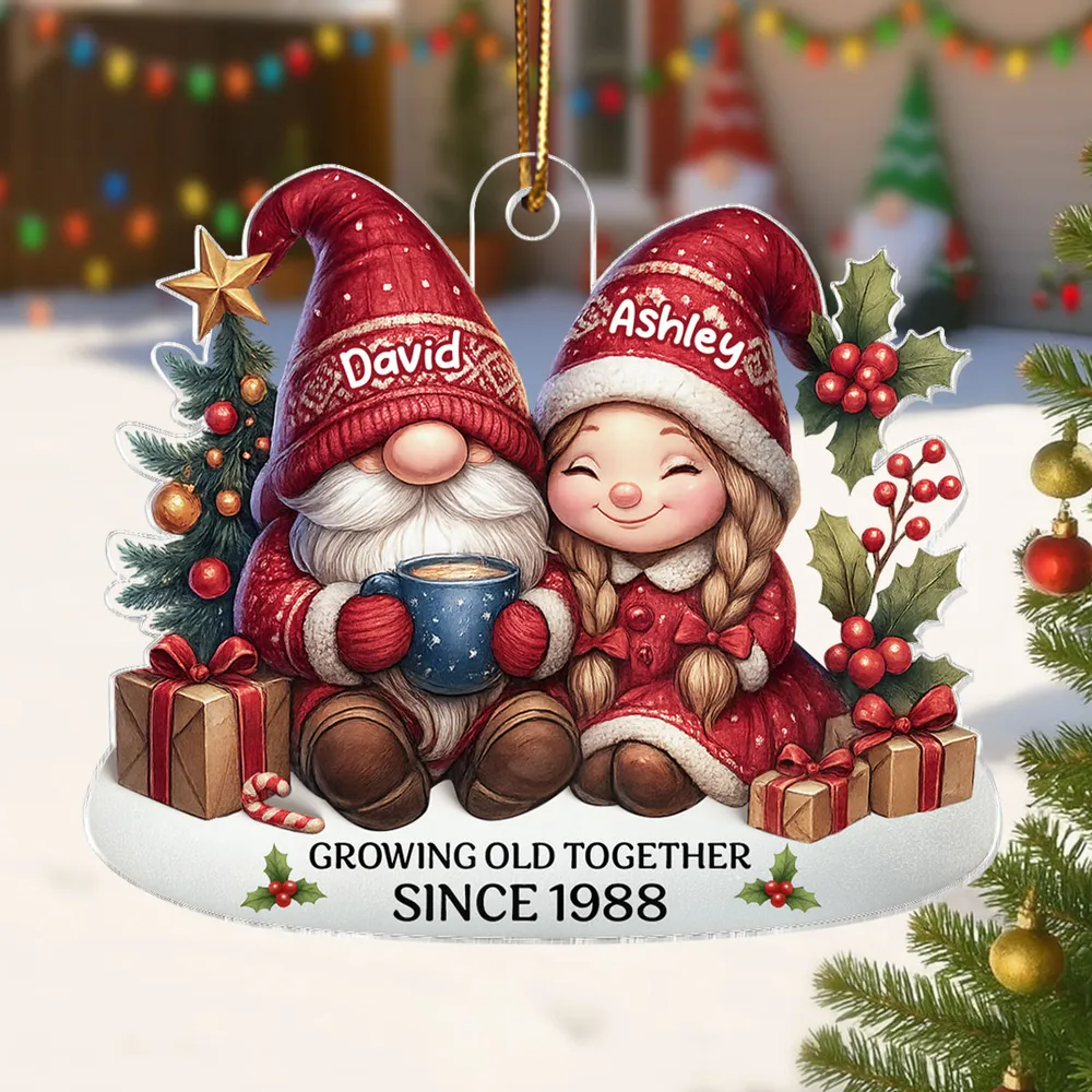 To My Forever Love - Custom Couple's Acrylic Ornament, Personalized Love Gift - Image 6